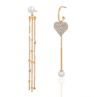 ohrringe kette gold 90159