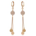 ohrringe kette gold 90197