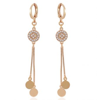 ohrringe kette gold 90197