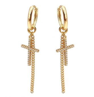 ohrringe kette gold 90218 1