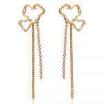 ohrringe kette gold 90229
