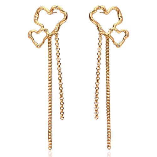 ohrringe kette gold 90229