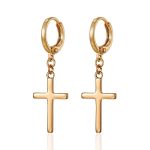ohrringe kreuz gold 90148