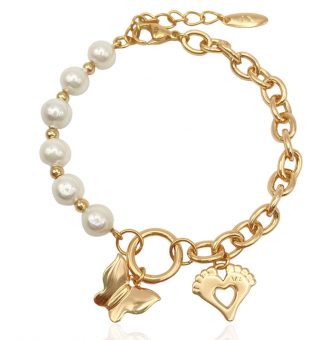 perlenarmband gold 70148
