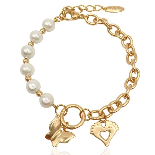 perlenarmband gold 70148