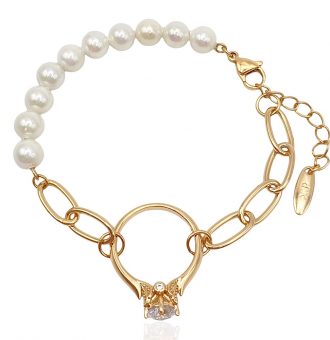 perlenarmband gold 70149