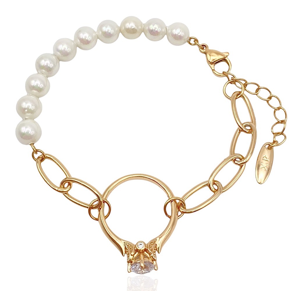 perlenarmband gold 70149