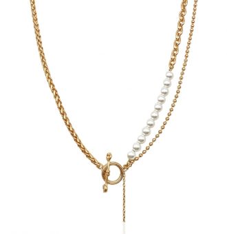 perlenkette gold 40149