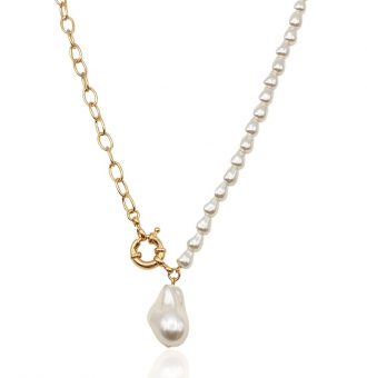 perlenkette gold 40153