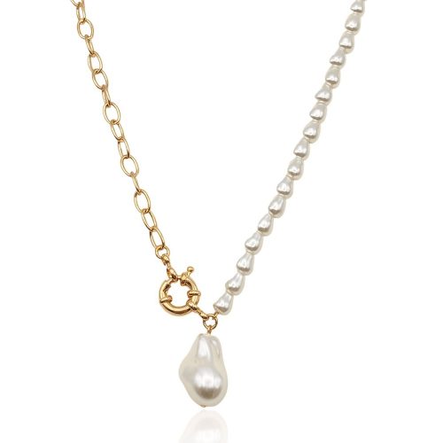 perlenkette gold 40153