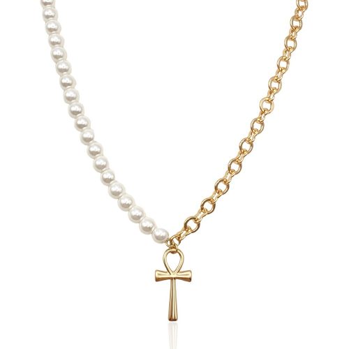 perlenkette gold 40157