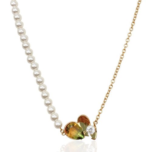 perlenkette gold 40161