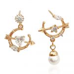 perlenohrringe gold 90230