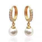 perlenohrringe gold 90241