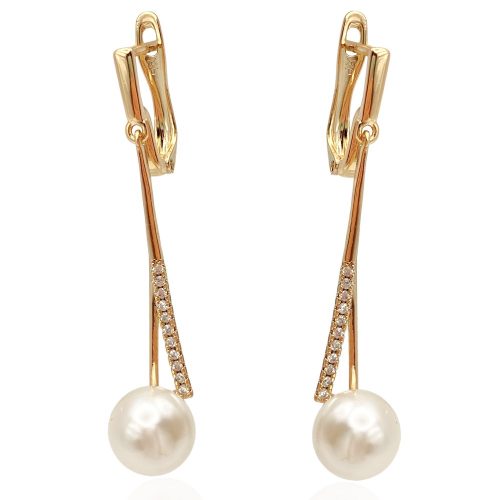 perlenohrringe gold 90245