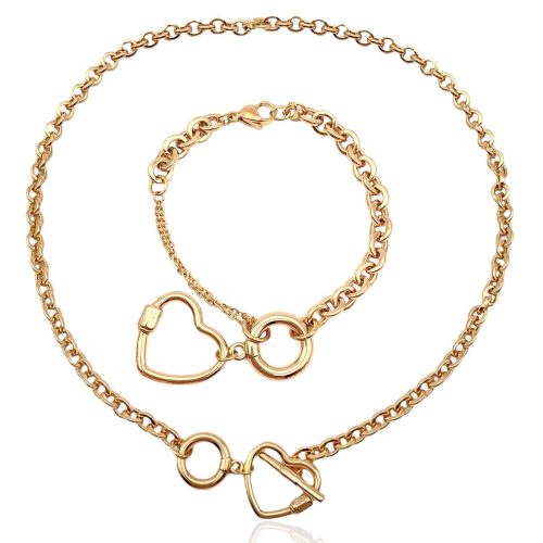 schmuckset gold 60107