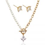 schmuckset gold damen 60108