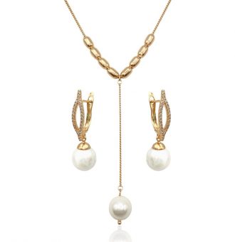 schmuckset gold damen 60109