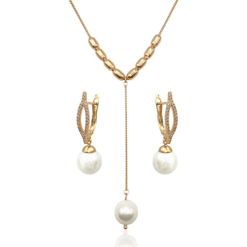 schmuckset gold damen 60109