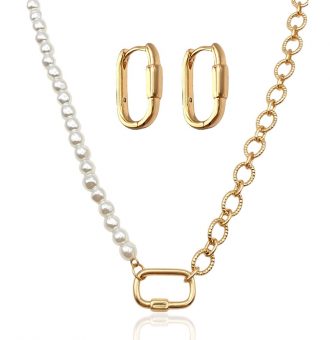 schmuckset gold damen 60110