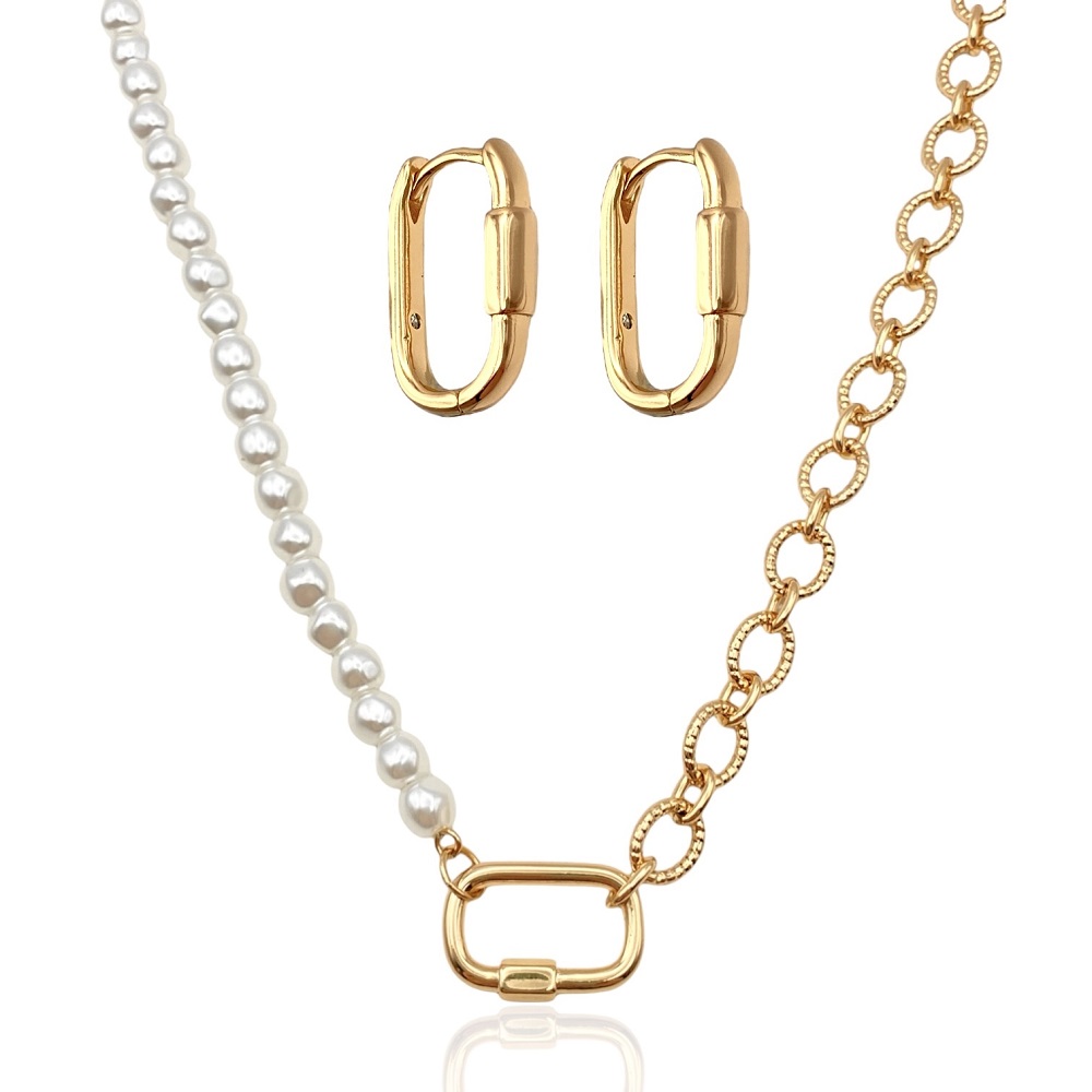 schmuckset gold damen 60110