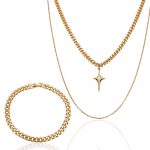 schmuckset gold damen 60112