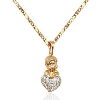 schmuckset gold damen 60114