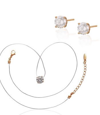 schmuckset gold damen 60120