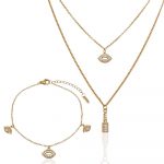 schmuckset gold damen 60123