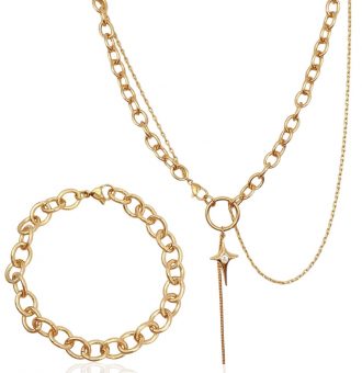 Vergoldeter Schmuck Damen 60124