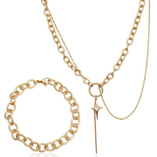 Vergoldeter Schmuck Damen 60124