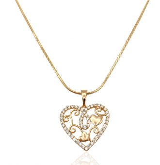schmuckset gold damen 60125