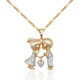 schmuckset gold damen 60127
