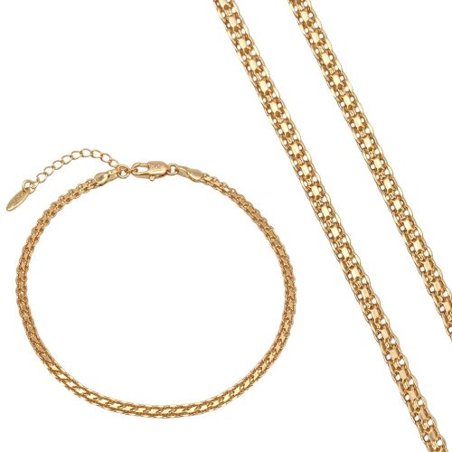 schmuckset gold damen 60128
