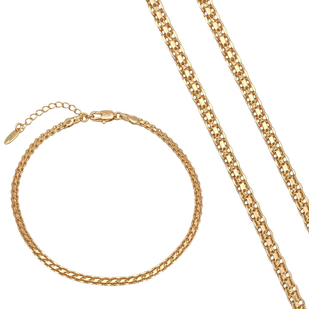 schmuckset gold damen 60128