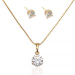 schmuckset gold damen 60129