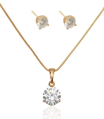 schmuckset gold damen 60129