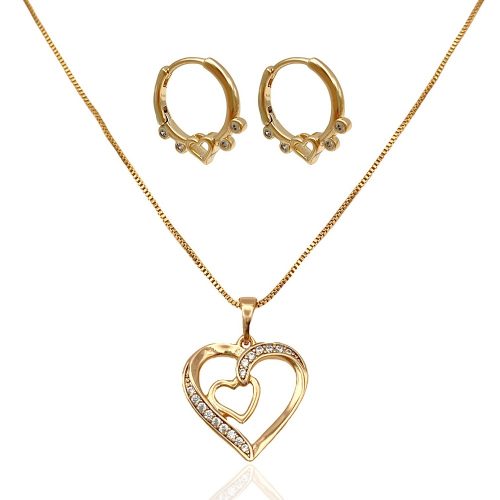 schmuckset gold damen 60130