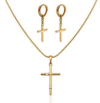 schmuckset gold damen 60132