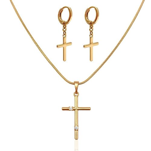 schmuckset gold damen 60132