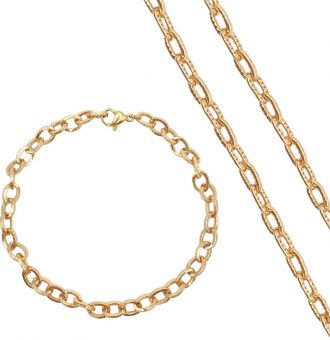 schmuckset gold damen 60135