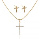 schmuckset gold damen 60136