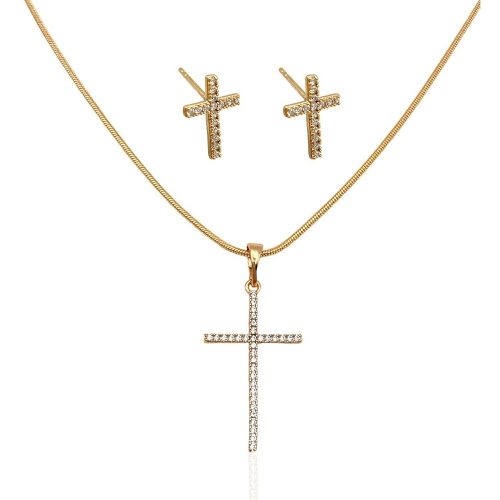 schmuckset gold damen 60136