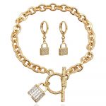schmuckset gold damen 60142