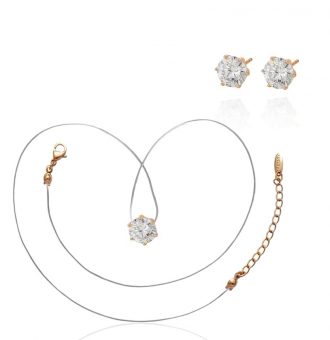 schmuckset gold damen 60143