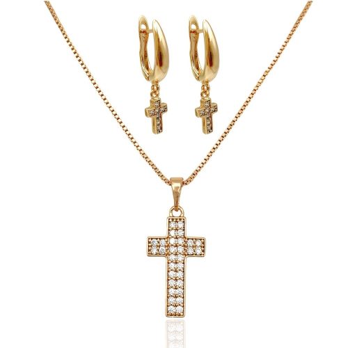 schmuckset gold damen 60145