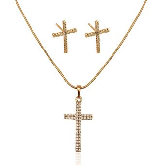 schmuckset gold damen 60146