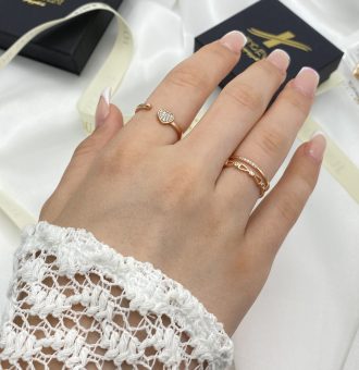 ring gold damen 10103, 10111