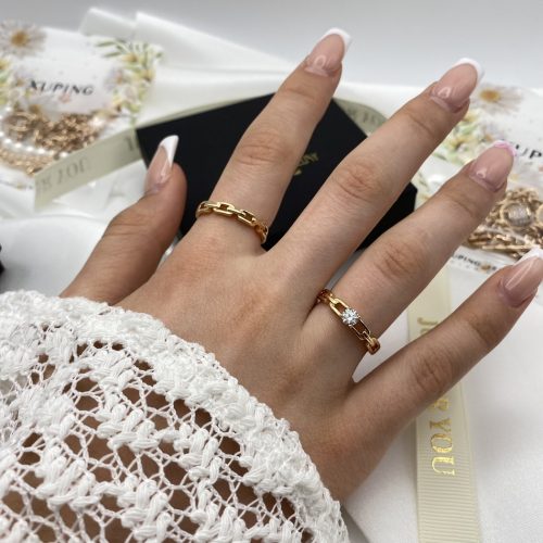 ring gold damen 10123, 10124 10