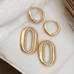 creolen mit anhänger gold damen 90224 1